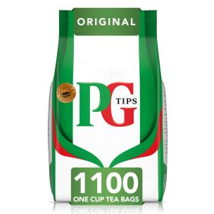 PG Tips One Cup Tea Bags (Single)-1x1100