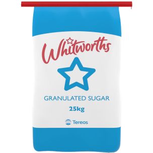 Whitworths Granulated Sugar 1x25kg