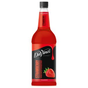 DaVinci Classic Strawberry Syrup 1x1L