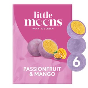 Little Moons Tropical Passionfruit & Mango Ice Cream Mochi (single) 6x32g