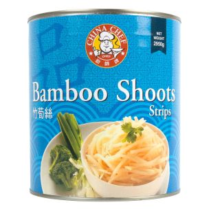 Bamboo Shoots Strips in Water 6x2.95kg