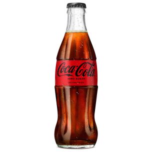 Coca-Cola Zero Sugar Glass Bottles -(GB)-24x330ml