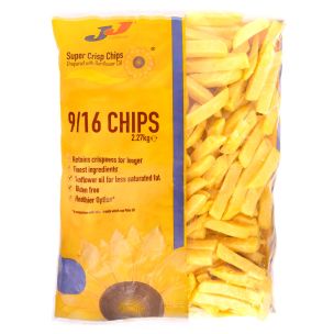 JJ Super Crisp 9/16 Chips 1x2.27kg