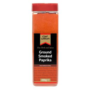 Chef William Smoked Paprika Powder 1x450g