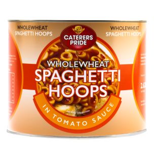 Wholewheat Spaghetti Hoops in Tomato Sauce 1x2620g