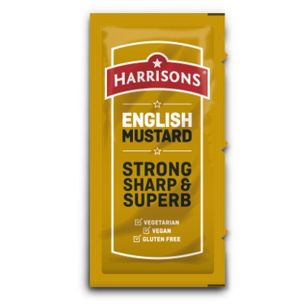 Harrisons English Mustard Sachets 200x5g