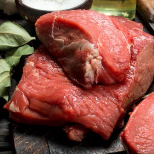 Frozen Halal NZ Lamb Boneless Chumps Cap Off (Price per Kg) Box Approx 12-15kgs