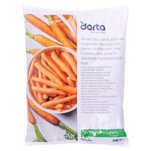 Darta Frozen Baby Carrot (Bags)-1x2.5kg