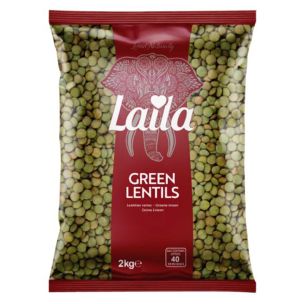 Laila Green Lentils -1x2kg