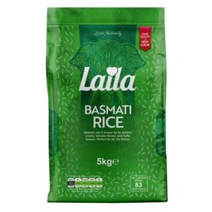 Laila Basmati Rice-1x5kg