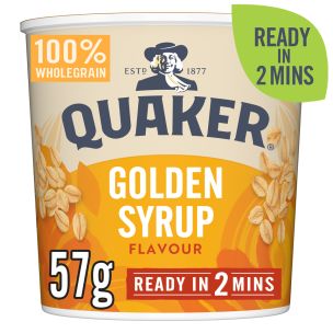 Quaker Oat So Simple Golden Syrup Porridge Pots 8x57g