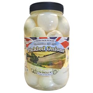 Fresh Pack Pickled Onions (Plastic Jar)-1x4kg