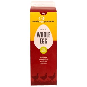 Pasteurised Free Range Liquid Whole Egg-1x1kg