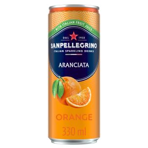 San Pellegrino Orange Cans 24x330ml