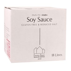 Emma Basic Reduced Salt Soy Sauce (Gluten Free) 1x18L