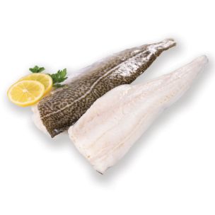MSC Line Caught Skin on PBI Cod Fillets (16-32oz) 3x9kg