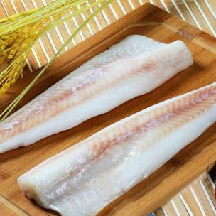MSC IQF Skinless Boneless Alaskan Pollock Fillets (200-230g) 1x4.54kg