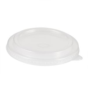 24oz/750ml Round Kraft Bowl Lids (Bowl Ref CON238) 1x240