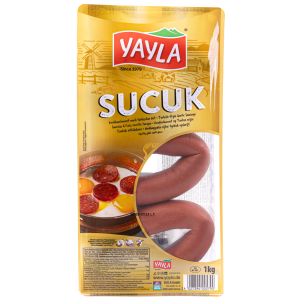 Yayla Halal Kangal Sucuk-(Turkish Sausage)-Extra Quality-1x1kg