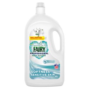 Fairy Professional Sensitive Fabric Softener Liquid 200 Washes 1x4L