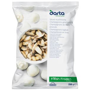 Darta Frozen Sliced Mushrooms 1x2.5Kg