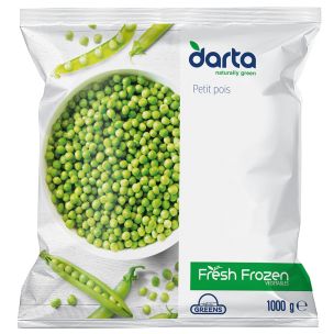 Darta Frozen Petit Pois Peas (Bags)-1x1kg