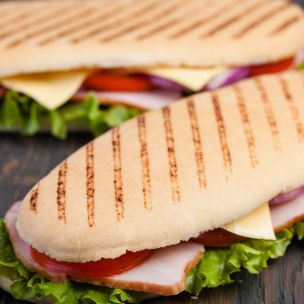 JJ Part Baked Side Sliced Grill Marked Panini (27cm) 30x135g