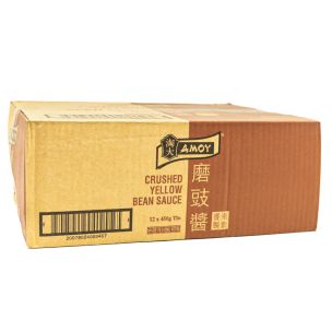 Amoy Crushed Yellow Bean Sauce Tins 12x450g