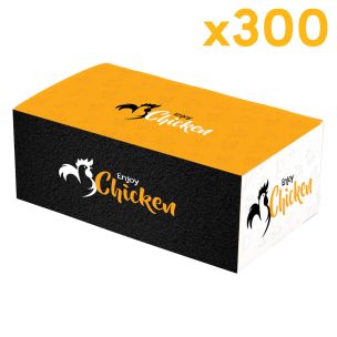 FC1 Medium Enjoy Range Chicken Boxes (175x60x105mm) 1x300