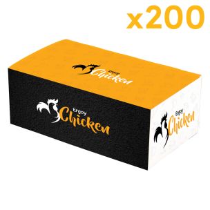 FC3 Large Enjoy Range Chicken Boxes (225x70x120mm) 1x200
