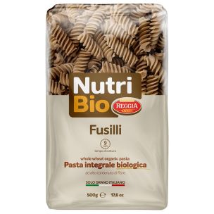 Nutri Bio Whole Wheat Fusilli Organic 1x500g