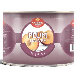 Plum Halves in Juice 1x2.5Kg