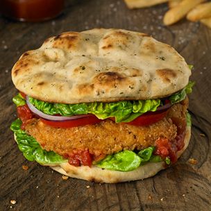 Round Garlic & Corriander Naan-72x50g