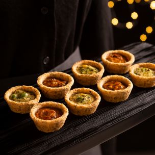 Plant Based Mini Quiche Selection 21g
