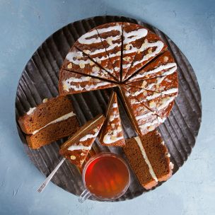 Mademoiselle Gluten Free Ginger Cake 1 x14 Portioned