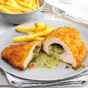 Rosie & Jim Gluten Free Raw Breaded Garlic Chicken Kiev (180-210g)x20