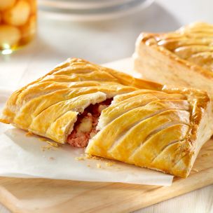 Wrights Potato & Corned Beef Pasty 36x185g
