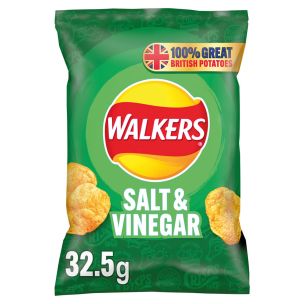 Walkers Salt & Vinegar Crisps 32x32.5g