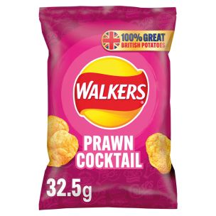 Walkers Prawn Cocktail Crisps 32x32.5g