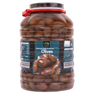 Field Favourites Scratched Olives (Kalamata Style) (121-140) 1x4.2kg