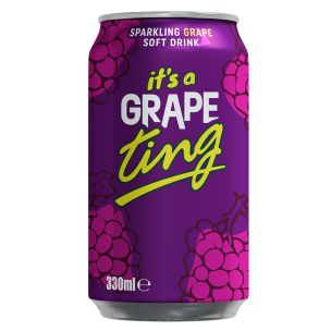 Ting Grape Soda Cans 24x330ml