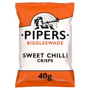 Pipers Biggleswade Sweet Chilli Crisps 24x40g
