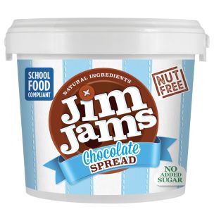 JimJams Nut Free No Added Sugar Milk Chocolate Spread 1kg