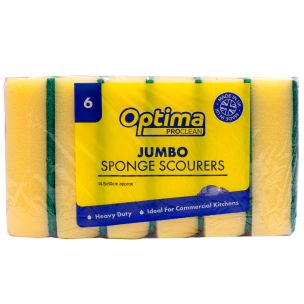 Optima Jumbo Sponge Scourer 1x6