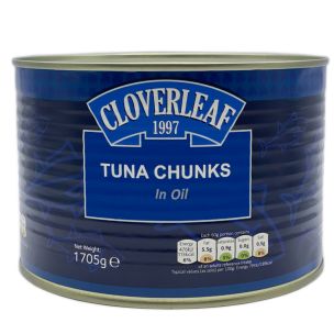Tuna Chunks In Oil (Single Tin) 1x1.7kg