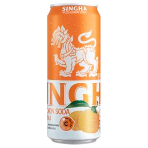 Singha YUZU Lemon Soda Cans 24x330ml