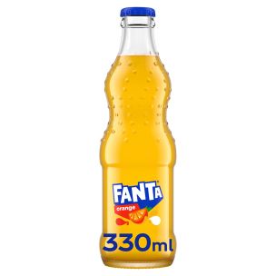 Fanta Orange Glass Bottles-(GB)-24x330ml