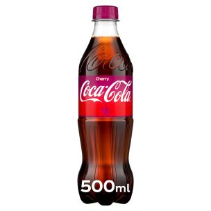 Coca-Cola Cherry Bottles-(GB)-12x500ml