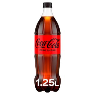 Coca-Cola Zero Sugar Bottles-(GB)-12x1.25L
