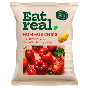 Eat Real Hummus Sea Salt Chips 18x45g